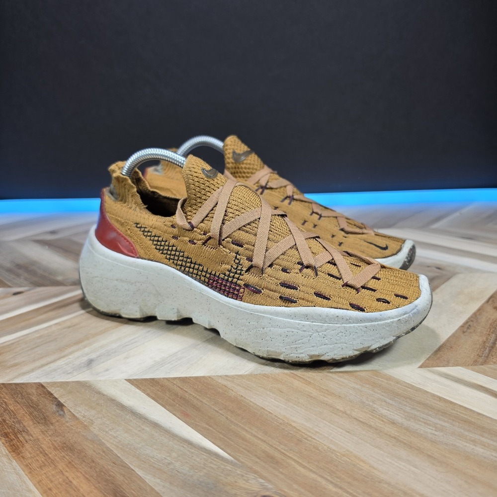 Nike Space Hippie 04 Wheat Dark Beetroot DA2725-701 Women's 9.5 Sneaker EU41